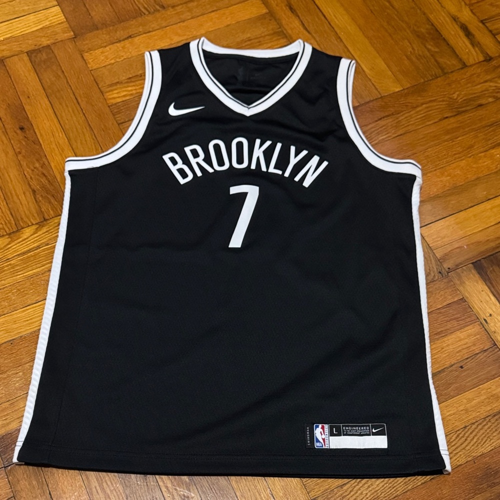 Nike Brooklyn Black Basketball Jersey